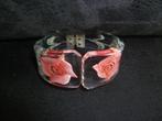 Vintage Armband, jaren 80, Ophalen, Gebruikt, Kunststof of Plastic