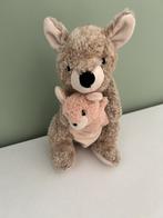 Kangoeroe mama met baby 30cm, Kinderen en Baby's, Speelgoed | Knuffels en Pluche, Ophalen of Verzenden, Zo goed als nieuw, Overige typen