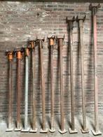 10 Bouwstempels stutten schroefstempels bouwstutten stempels, Ophalen, Gebruikt, IJzer