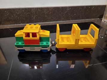 Duplo locomotief "Classic" met wagon, met garantie beschikbaar voor biedingen