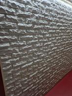 Handgemaakte gips steenstrips (3D) – accentmuur / TV-muur –, Ophalen, Nieuw