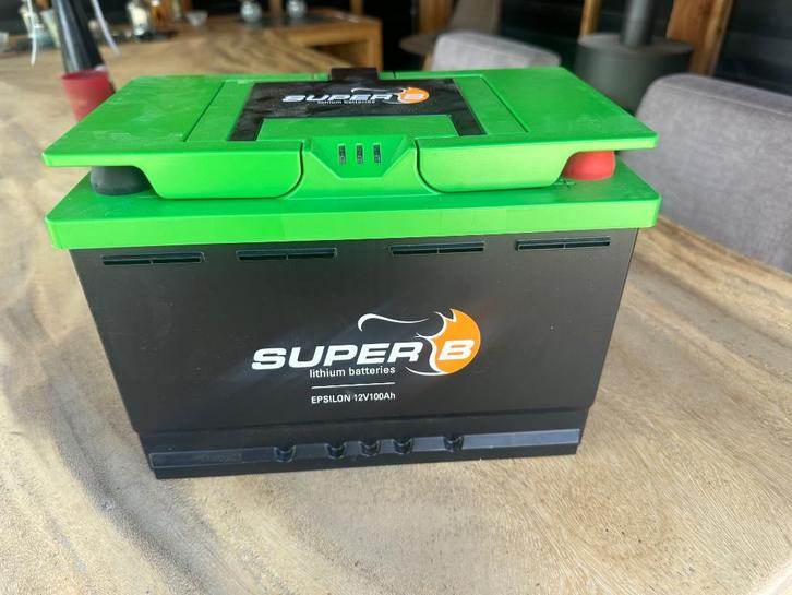 Super B Epsilon 100Ah LifePO4 accu, ideaal offgrid /boot, Watersport en Boten, Accessoires en Onderhoud, Zo goed als nieuw, Motor en Techniek