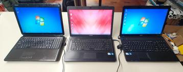 3 Windows 7 Laptops beschikbaar voor biedingen
