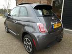 Fiat 500 E 24kwh Automaat / Climate Contol / Stoelverwarming, Auto's, Fiat, Gebruikt, Zwart, Open dak, 4 stoelen