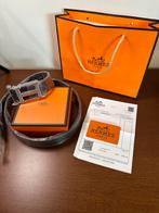 Hermès Riem Nieuwstaat, Ophalen of Verzenden, Nieuw, Zwart, Echt leder