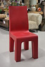 16 x eetkamerstoel Centraal Museum Richard Hutten rood, Huis en Inrichting, Stoelen, Ophalen, Kunststof, Gebruikt, Vijf, Zes of meer stoelen