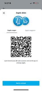 Ah zegels, Hobby en Vrije tijd, Spaarzegeltjes, Ophalen of Verzenden, Winkel, Super of Benzinepomp, Zegels, Bonnen of Punten