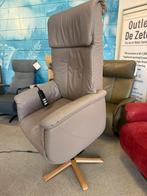 Luxe Prominent Malmö XL sta op relax stoel gratis bezorgd, Huis en Inrichting, Fauteuils, Verzenden, Nieuw, Leer