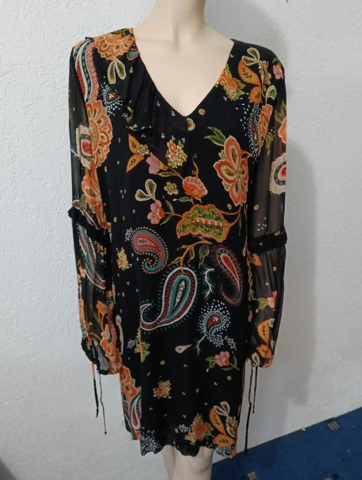 Liu Jo jurk maat XL, Kleding | Dames, Jurken, Zo goed als nieuw, Maat 46/48 (XL) of groter, Zwart, Ophalen of Verzenden