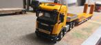 Scania 6x4 met semi dieplader uitschuifbaar met oprijplanken, Ophalen of Verzenden, Zo goed als nieuw, Bus of Vrachtwagen