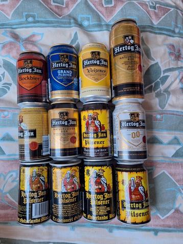 Hertog Jan bier blikjes  beschikbaar voor biedingen