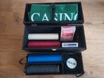 Poker spel pokerset, Hobby en Vrije tijd, Gezelschapsspellen | Overige, Ophalen of Verzenden, Zo goed als nieuw
