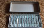 Glazen messenleggers x 12, Ophalen