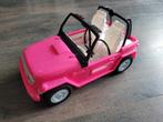 Barbie Auto Jeep - Roze, Ophalen of Verzenden, Gebruikt