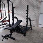 Barbarian line olympic Adjustable bench multi press, Ophalen, Zo goed als nieuw
