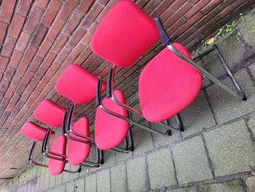 4 buisstoelen Ahrend. Design, vintage, retro.  beschikbaar voor biedingen