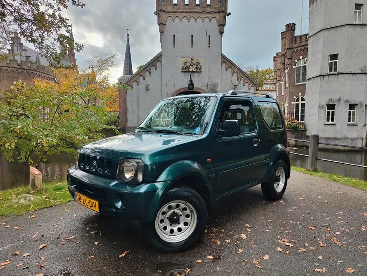 Suzuki Jimny 1.3 JLX 4WD AUTOMAAT / 2 e eigenaar / NAP !!!!, Auto's, Suzuki, Bedrijf, Jimny, 4x4, Airbags, Centrale vergrendeling