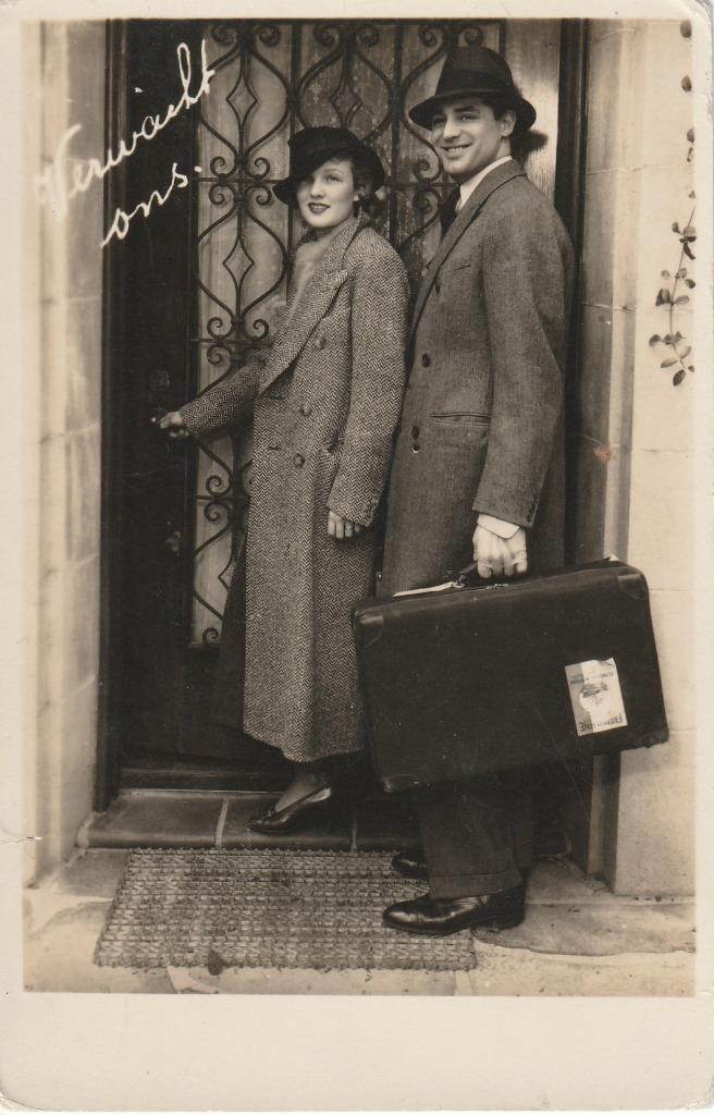 MEISJE ROMANTIEK JAREN 30 GLANZENDE ZEER MOOIE KAART KJ128, Verzamelen, Ansichtkaarten | Themakaarten, Ongelopen, 1920 tot 1940