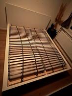 IKEA Bed 160x200 cm, Ophalen, Gebruikt, Wit, Tweepersoons