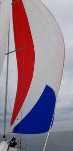 Zgan Gaastra Gennaker 118m2, Horizon Snuffer , launch bag, Watersport en Boten, Ophalen, 6 meter of meer, Zo goed als nieuw, Genaker