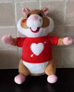 Knuffel AH hamster hartje, Kinderen en Baby's, Speelgoed | Knuffels en Pluche, Ophalen of Verzenden, Zo goed als nieuw, Overige typen