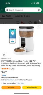 Hond eten, Ophalen, Automatisch, Zo goed als nieuw