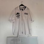 5XL Angelo Litrico Overhemd Wit Korte Mouwen, Angelo Litrico, Wit, Ophalen of Verzenden, Overige halswijdtes