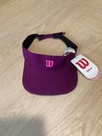 Nieuw: zonneklep Wilson paars nieuw, Nieuw, Pet, Wilson, One size fits all