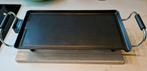 Teriyaki/tepanyaki grillplaat, Witgoed en Apparatuur, Grillplaten, Ophalen of Verzenden, Gebruikt, Tafelgrill