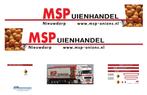Vrachtauto decal 1:50 MSP uienhandel Nieuwdorp ( Volvo FH ), Verzenden, Nieuw, Bus of Vrachtwagen, Overige merken