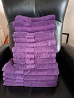 Set paarse baddoeken 8 st 60/110 en 4 st 70/140 Nieuw, Ophalen of Verzenden, Nieuw, Handdoek