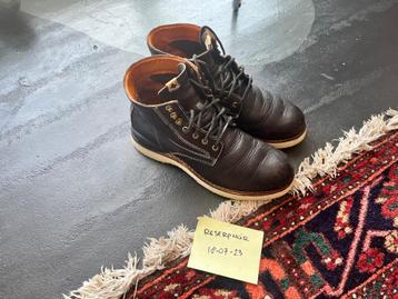 Visvim Virgil Boots Folk Horween Black Hiroki Nakamura beschikbaar voor biedingen
