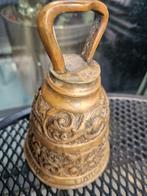 Antieke stijl bronzen handbel – met inscriptie “JOHANNES, Ophalen of Verzenden