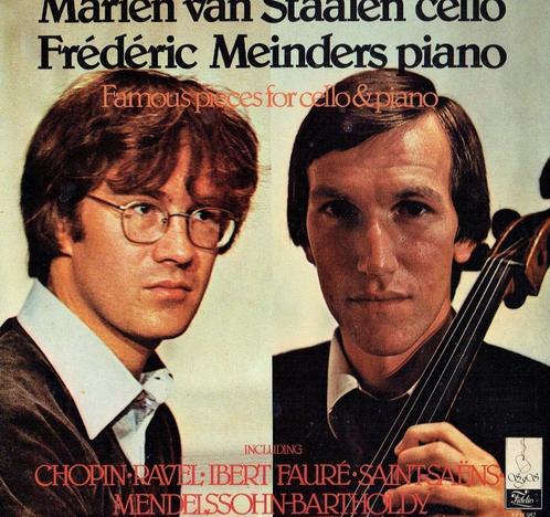 Marien Van Staalen Frederic Meinders Famous Cello & Piano, Cd's en Dvd's, Vinyl | Klassiek, Zo goed als nieuw, Modernisme tot heden