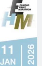 Startbewijs halve marathon Egmond, Tickets en Kaartjes, Eén persoon