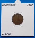 1 cent 1948 - Wilhelmina UNC, Postzegels en Munten, Munten | Nederland, Verzenden, Koningin Wilhelmina, 1 cent, Setje