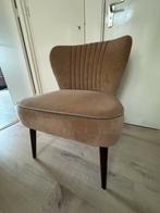 Bruine/créme fauteuil Loods 5, Ophalen, Zo goed als nieuw, 75 tot 100 cm, Hout