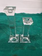 kandelaars villeroy en boch kristal vintage, Huis en Inrichting, Woonaccessoires | Kandelaars en Kaarsen, Ophalen of Verzenden