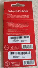 2 MOOI NUMMERS VODAFONE PREPAID SIMKAART SAMEN SET, Ophalen of Verzenden, Nieuw, Vodafone, Simkaart