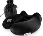 Nek / reis kussen voor vliegtuig, auto, trein, bank, Ophalen of Verzenden, Nieuw, Zwart, Overige vormen