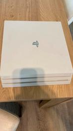 PS4 Pro 1tb Wit + Controller, Spelcomputers en Games, Spelcomputers | Sony PlayStation 4, Gebruikt, Ophalen of Verzenden, 1 TB