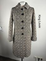 King Louie Manteljas  (mt: 42) nl/9391, Blauw, Maat 42/44 (L), Ophalen of Verzenden, Zo goed als nieuw