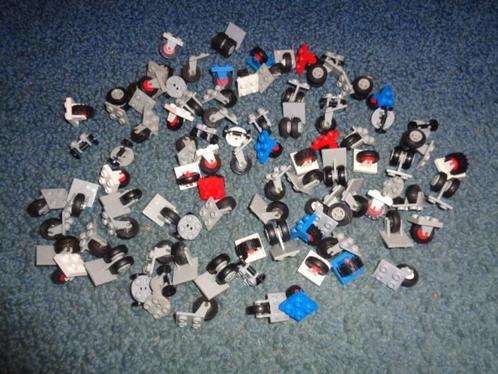 Partij Q190=Lego vliegtuig wielen, Kinderen en Baby's, Speelgoed | Duplo en Lego, Gebruikt, Lego, Losse stenen, Ophalen of Verzenden