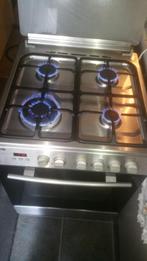 Etna Gasfornuis + Elektrische Hetelucht oven werkt Perfect, 4 kookzones, Vrijstaand, Zo goed als nieuw, Energieklasse A of zuiniger