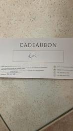 Cadeaubon 25€ van heeckeren ameland, Verzenden, Waddeneilanden