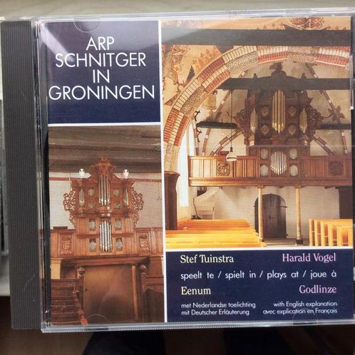 Orgel - Stef Tuinstra & Harald Vogel - Eenum & Godlinze, Cd's en Dvd's, Cd's | Klassiek, Zo goed als nieuw, Overige typen, Barok