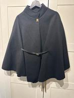 Elegante zwarte poncho cape jas, Kleding | Dames, Maat 38/40 (M), Zwart, Ophalen of Verzenden, Jasje