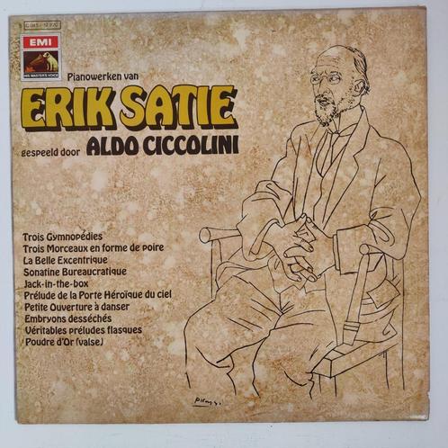 Erik Satie - Aldo Ciccolini – Pianowerken Van Erik Satie, Cd's en Dvd's, Vinyl | Klassiek, Gebruikt, Modernisme tot heden, 12 inch