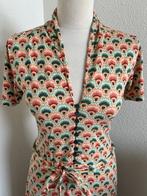 King Louie maat L lieve pastel emmy jurk 2903, Maat 42/44 (L), Ophalen of Verzenden, Zo goed als nieuw, Knielengte