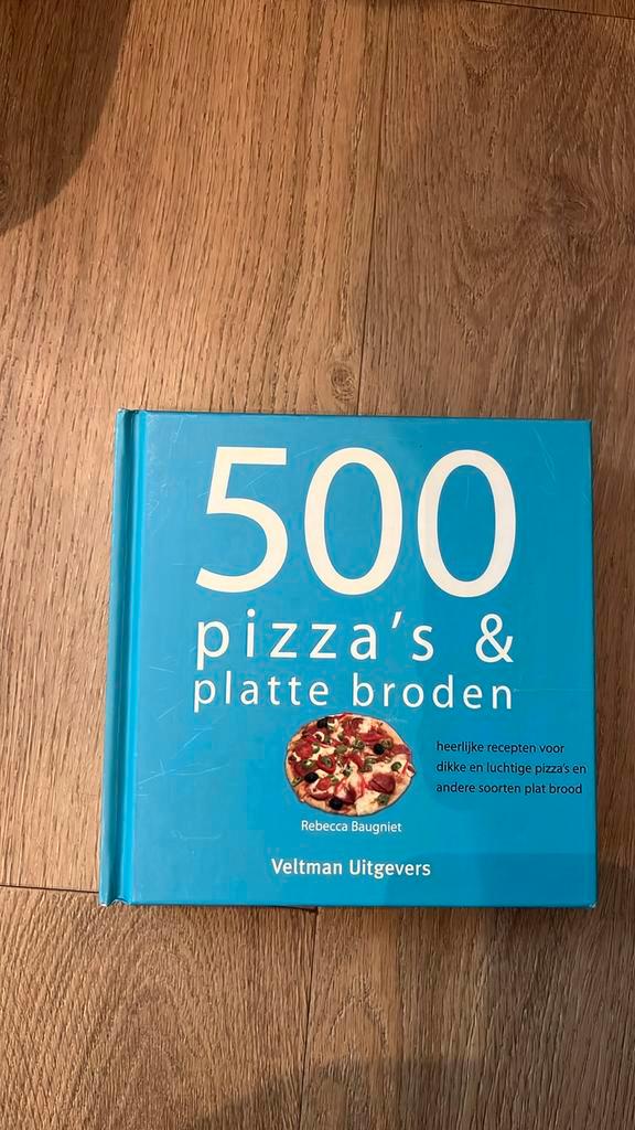 R. Baugniet - 500 pizza's & platte broden, Boeken, Kookboeken, Zo goed als nieuw, Ophalen of Verzenden